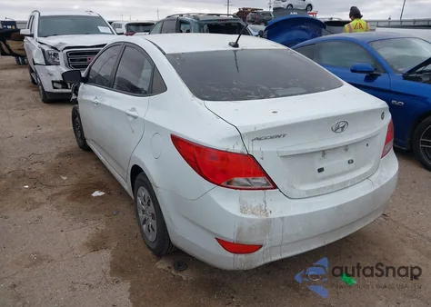 2016 Hyundai Accent Se из США, поврежденный, VIN KMHCT4AE7GU955799